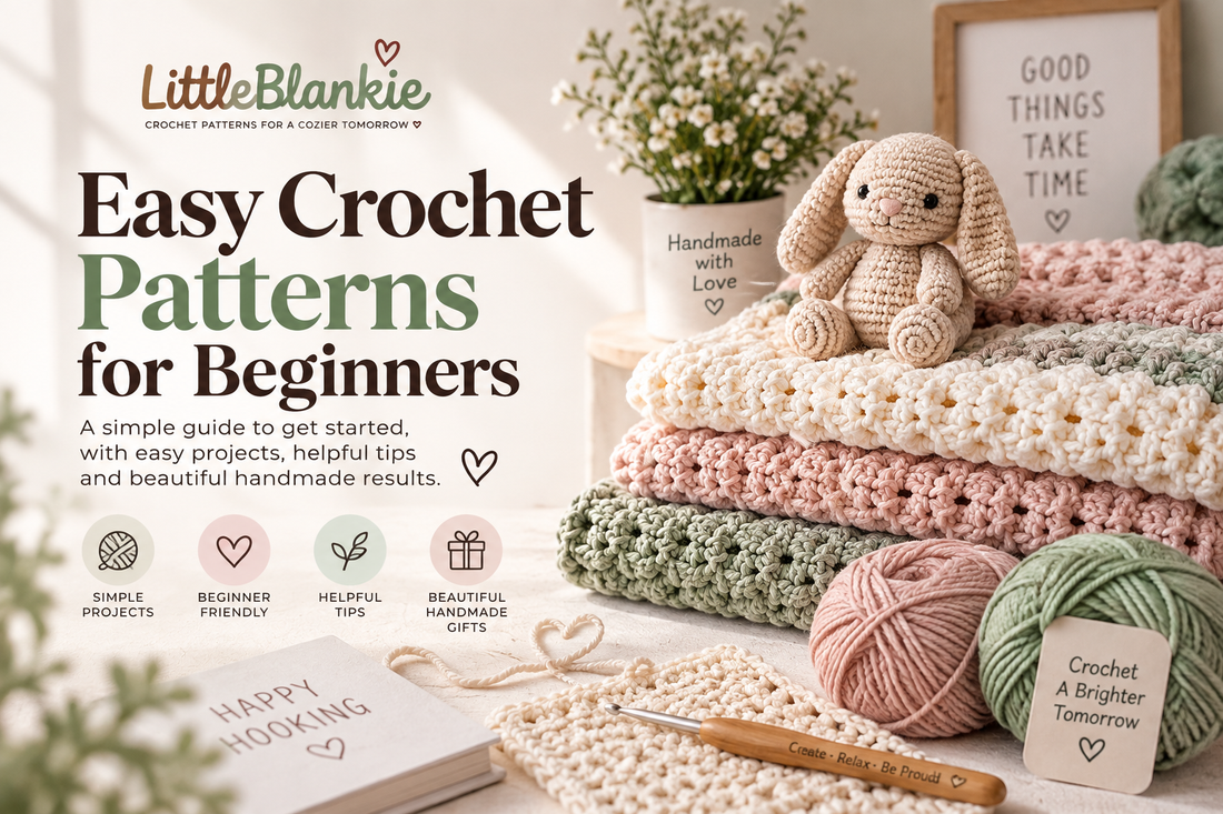 Easy Crochet Patterns for Beginners: A Simple Getting Started Guide