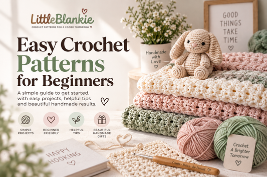Easy Crochet Patterns for Beginners: A Simple Getting Started Guide
