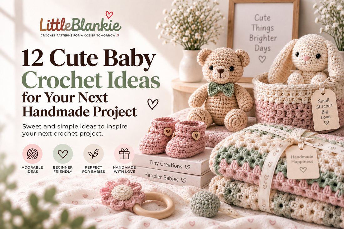 12 Cute Baby Crochet Ideas for Your Next Handmade Project